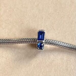 Blue pandora charm